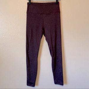 Zyia Heathered Purple Leggings